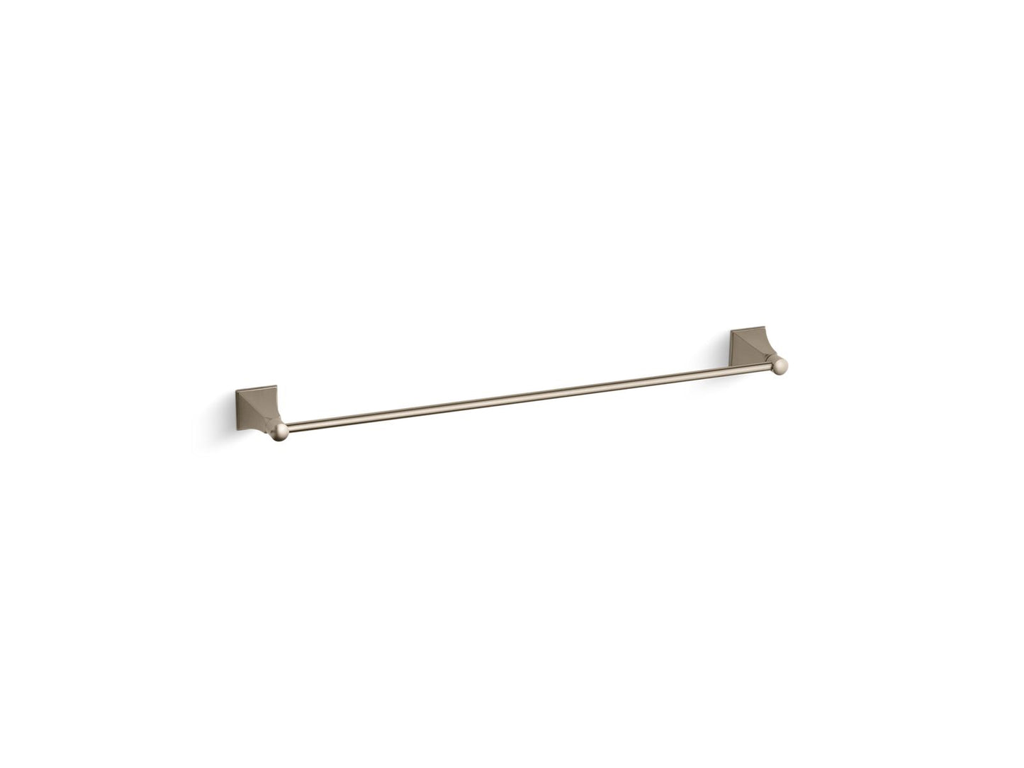 KOHLER K-486-BV Memoirs Stately 24" Towel Bar In Vibrant Brushed Bronze