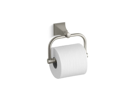 KOHLER K-490-BN Memoirs Stately Toilet Paper Holder In Vibrant Brushed Nickel