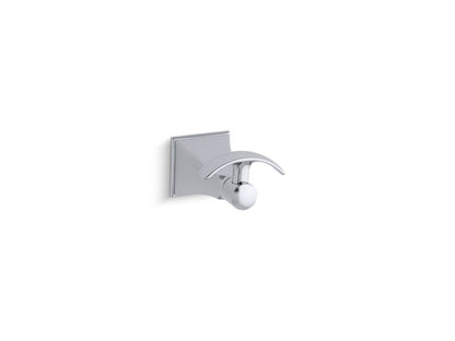 KOHLER K-492-CP Memoirs Stately Robe hook - Polished Chrome
