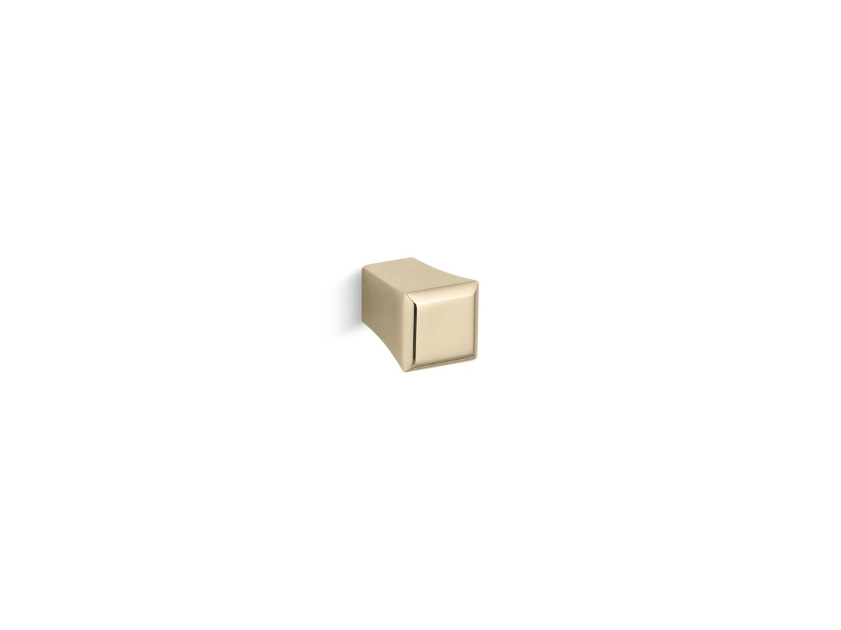 KOHLER K-522-AF Memoirs Stately Cabinet Knob - Vibrant French Gold