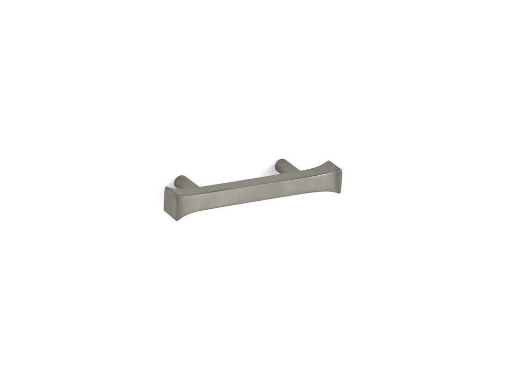 KOHLER K-523-BN Memoirs Stately 3" Cabinet Pull - Vibrant Brushed Nickel
