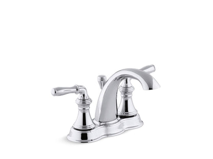 KOHLER K-393-N4-BN Devonshire Centerset bathroom sink faucet, 1.2 gpm - Vibrant Brushed Nickel
