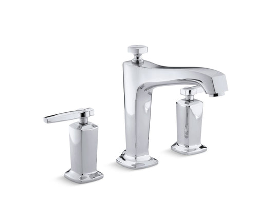 KOHLER K-T16236-4-CP Margaux Deck-Mount Bath Faucet Trim With Diverter In Polished Chrome