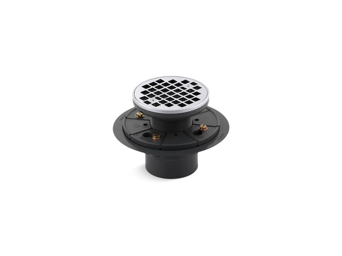 KOHLER K-9135-CP Clearflo Round design tile-in shower drain - Polished Chrome