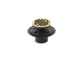 KOHLER K-9135-PB Clearflo Round Design Tile-In Shower Drain In Vibrant Polished Brass