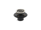 KOHLER K-9135-SN Clearflo Round Design Tile-In Shower Drain - Vibrant Polished Nickel
