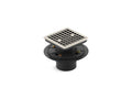 KOHLER K-9136-SN Clearflo Square Design Tile-In Shower Drain - Vibrant Polished Nickel