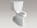 KOHLER K-3578-RA-96 Barrington Two-Piece Elongated Toilet, 1.0 Gpf - Biscuit