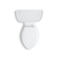 KOHLER K-3978-0 Wellworth Two-Piece Elongated Toilet, 1.6 Gpf In White