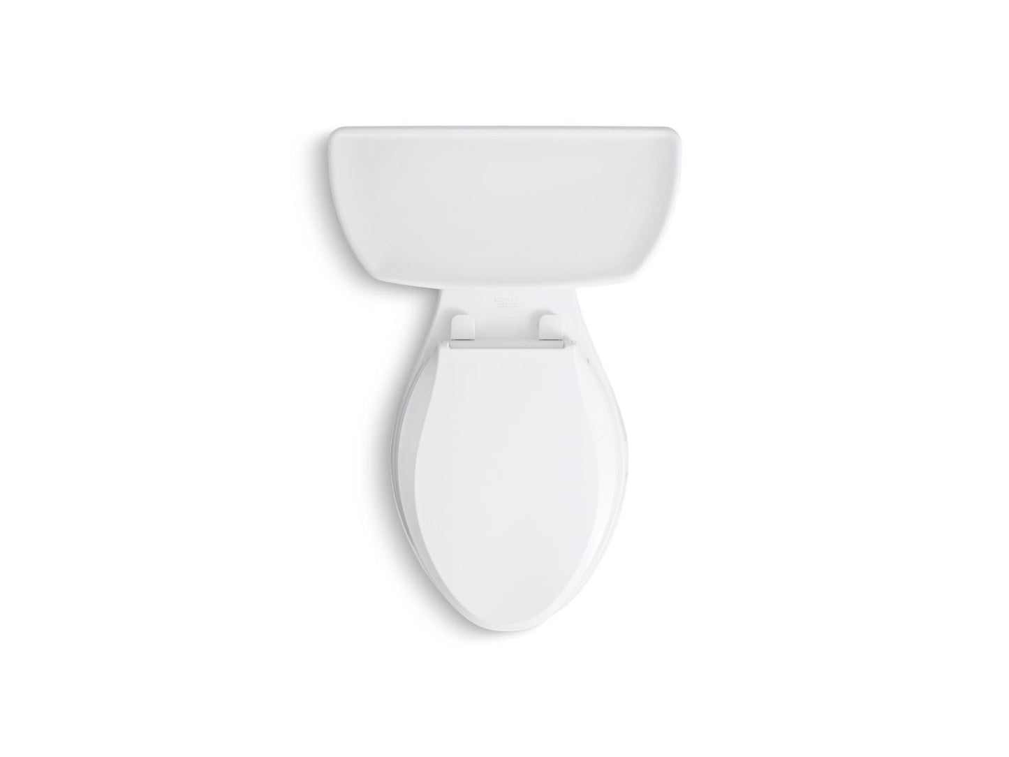 KOHLER K-3978-0 Wellworth Two-Piece Elongated Toilet, 1.6 Gpf In White