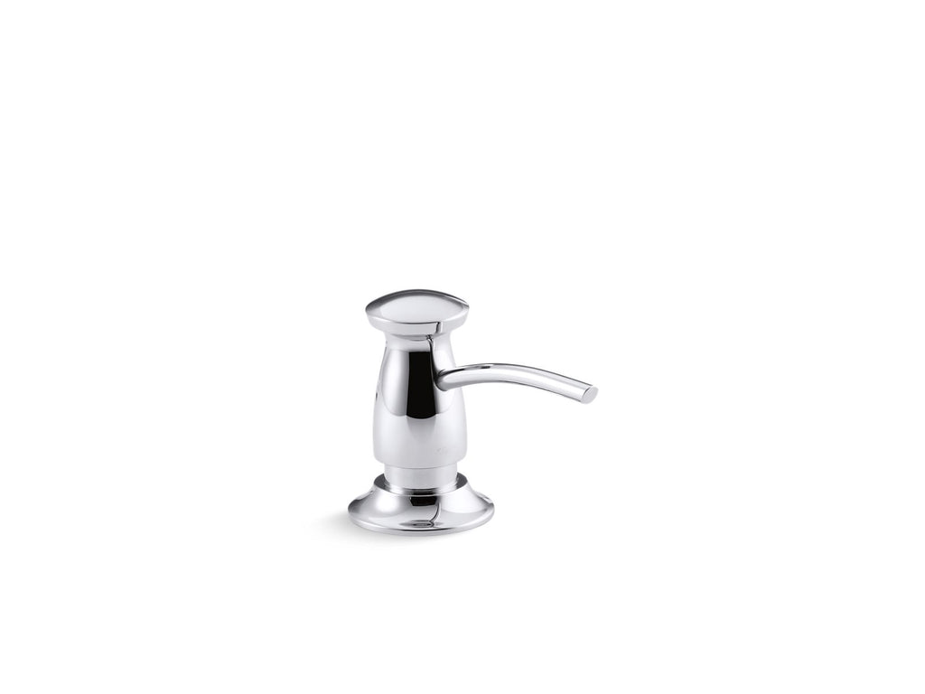 KOHLER K-1893-C-BL Transitional Design Soap/Lotion Dispenser - Matte Black