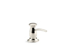 KOHLER K-1893-C-SN Transitional Design Soap/Lotion Dispenser - Vibrant Polished Nickel