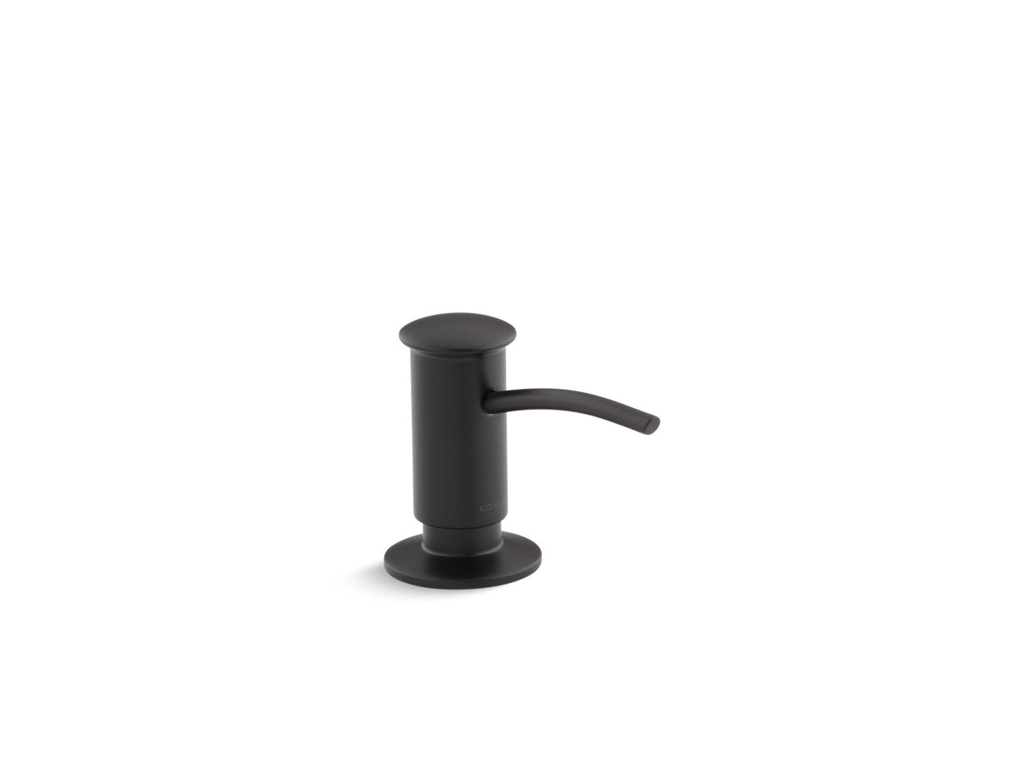 KOHLER K-1895-BL Contemporary Design Soap/Lotion Dispenser In Matte Black