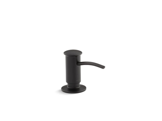 KOHLER K-1895-BL Contemporary design soap/lotion dispenser - Matte Black
