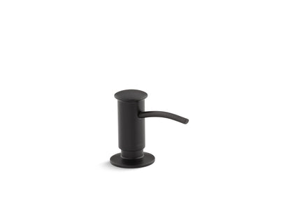 KOHLER K-1895-BL Contemporary design soap/lotion dispenser - Matte Black