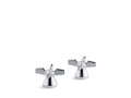 KOHLER K-16010-3-CP Triton Cross Handles For Centerset Base Faucet - Polished Chrome