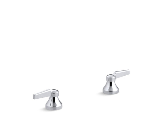 KOHLER K-16012-4-CP Triton Lever Handles For Widespread Base Faucet In Polished Chrome