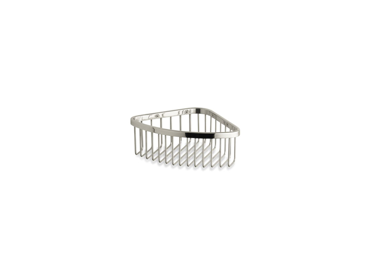 KOHLER K-1896-SN Medium Shower Basket - Vibrant Polished Nickel