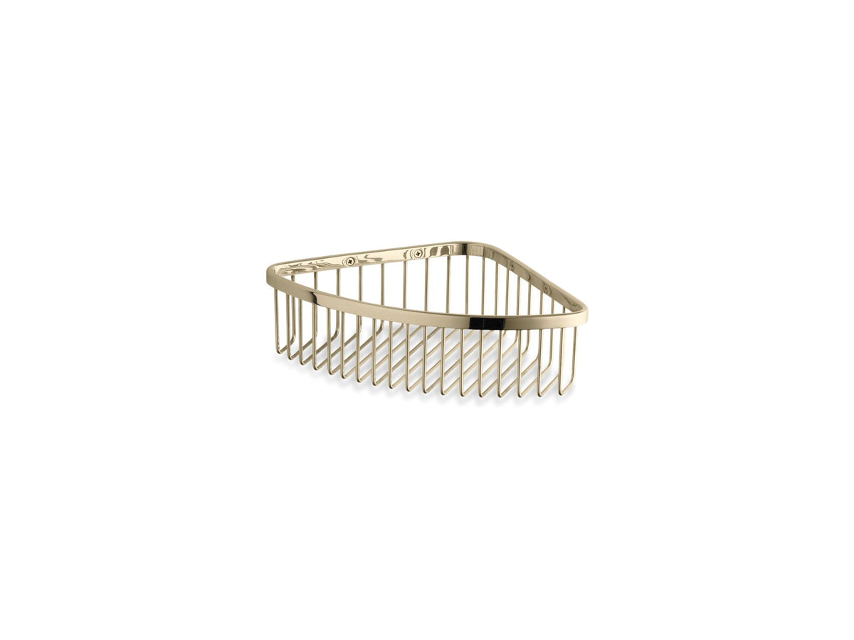 KOHLER K-1897-AF Large Shower Basket - Vibrant French Gold