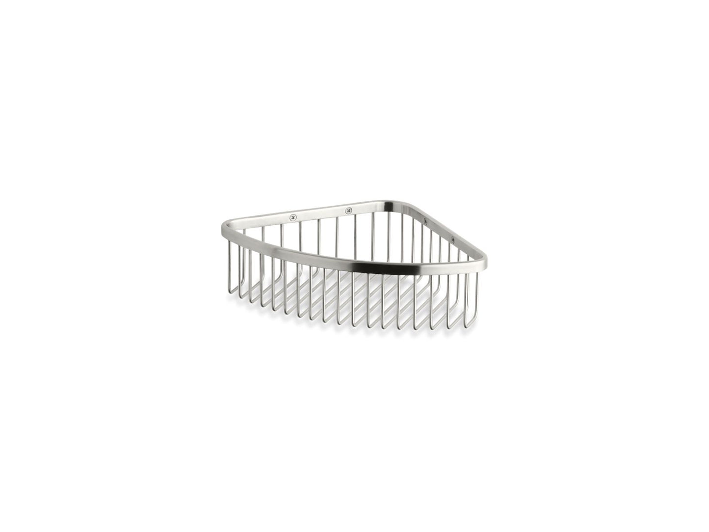 KOHLER K-1897-BS Large Shower Basket In Brushed Stainless