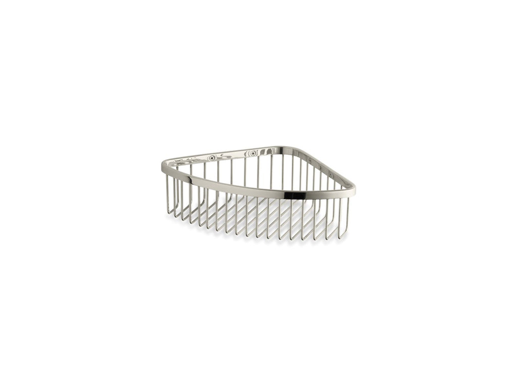 KOHLER K-1897-SN Large Shower Basket - Vibrant Polished Nickel