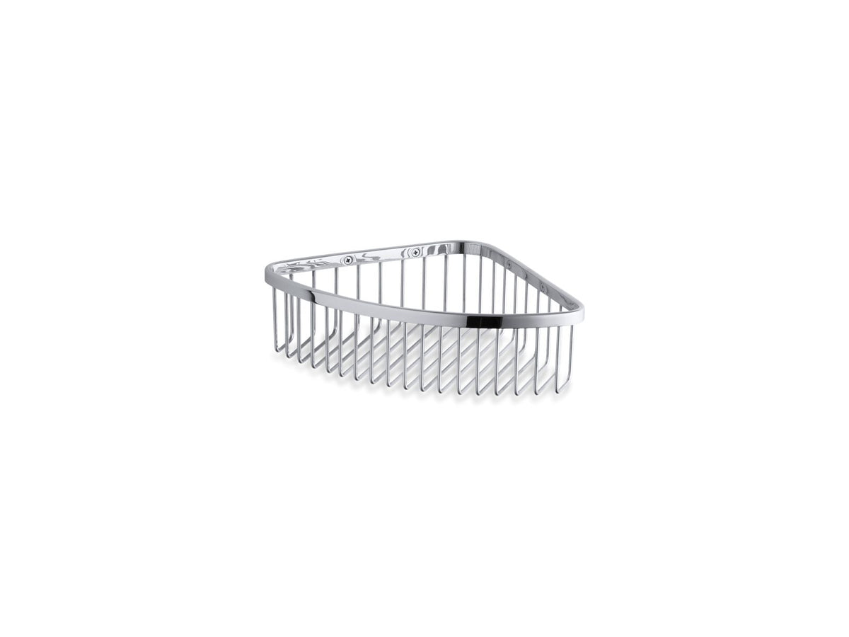 KOHLER K-1897-S Large Shower Basket - Polished Stainless