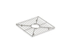 KOHLER K-3142-ST Poise Stainless Steel Sink Rack, 13-3/16" X 13-3/16", For Kitchen And Bar Sinks - Stainless Steel