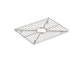 KOHLER K-3143-ST Poise Stainless Steel Sink Rack, 17-3/16" X 13-3/16", For Kitchen Sink - Stainless Steel