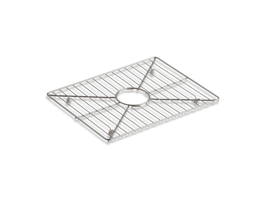 KOHLER K-3143-ST Poise Stainless Steel Sink Rack, 17-3/16" X 13-3/16", For Kitchen Sink - Stainless Steel