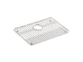 KOHLER K-3192-ST Iron/Tones Stainless Steel Sink Rack, 19-1/2" X 14" For Iron/Tones Kitchen Sinks - Stainless Steel