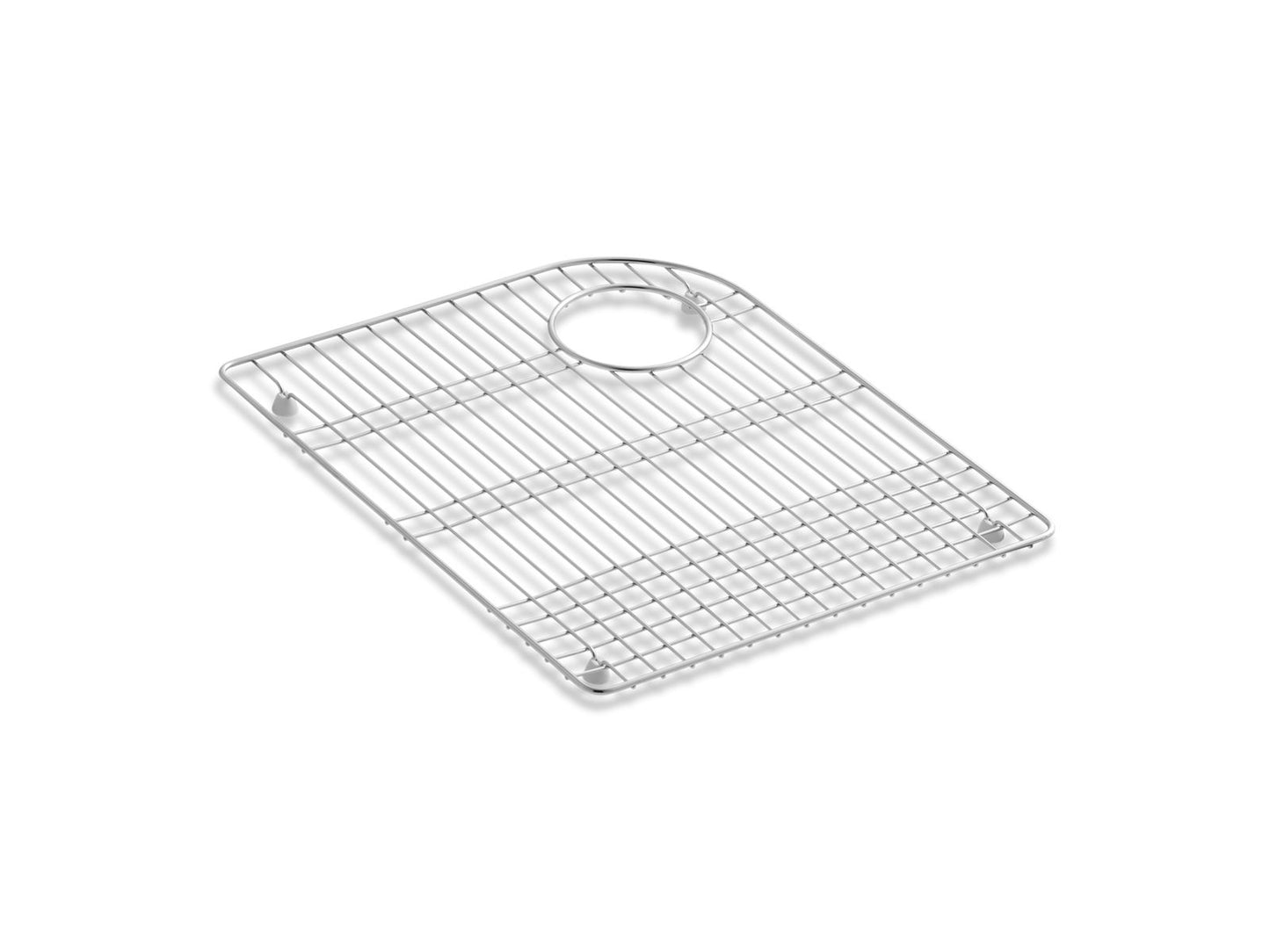 KOHLER K-6001-ST Executive Chef Stainless Steel Sink Rack, 17-5/8" X 14-1/4" For Use In Executive Chef Kitchen Sinks In Stainless Steel