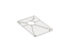 KOHLER K-6477-ST Vault Strive Stainless Steel Sink Rack, 11-3/16" X 16-11/16" For 36" Offset Apron-Front Sink - Stainless Steel