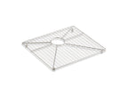 KOHLER K-6476-ST Vault Strive Stainless Steel Sink Rack, 19-3/16" X 16-11/16" For 36" Offset Apron-Front Sink - Stainless Steel