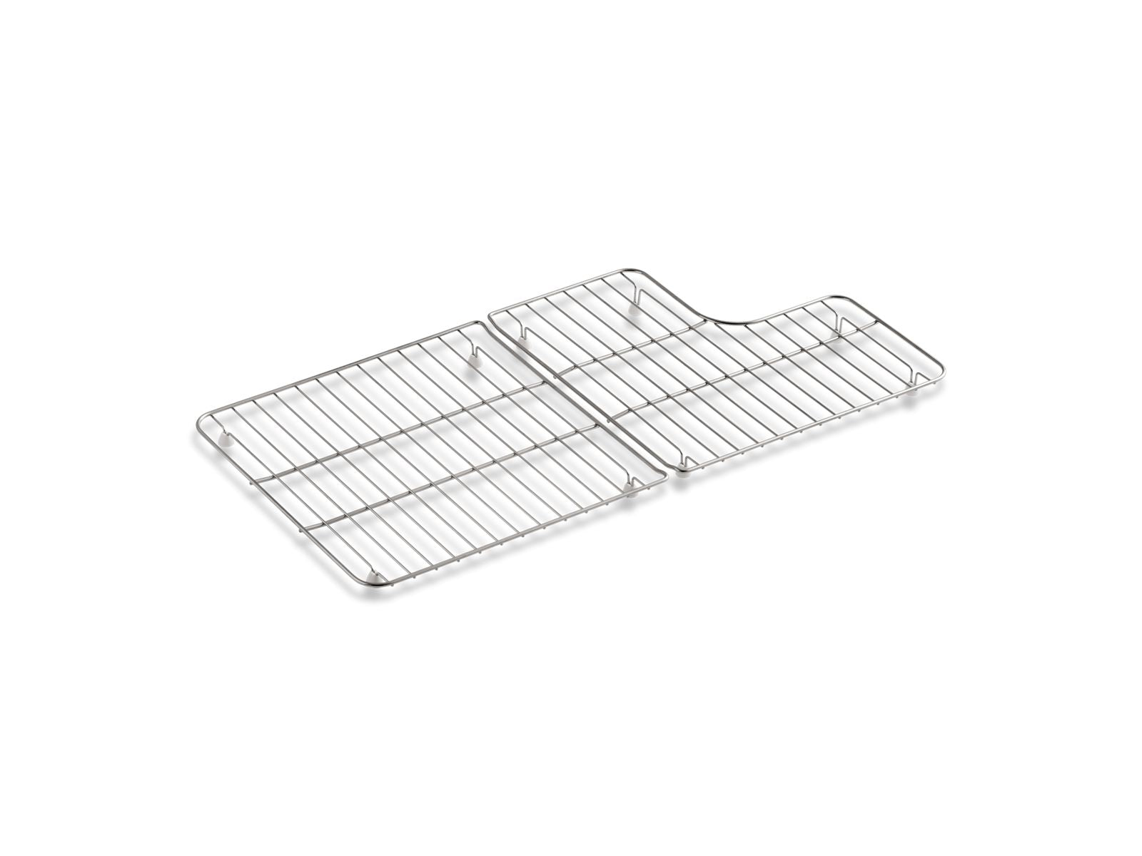 KOHLER K-6639-ST Whitehaven Steel Sink Racks For 36" Whitehaven - Stainless Steel