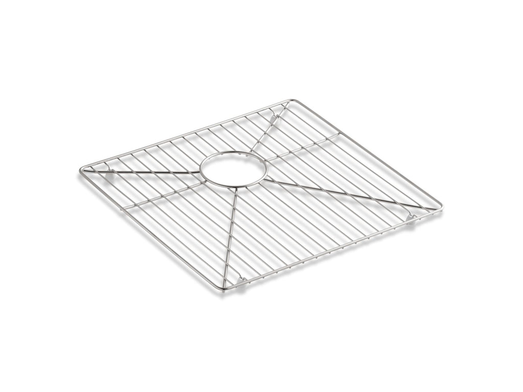KOHLER K-6646-ST Vault Strive Stainless Steel Sink Rack For Left Bowl, 16-15/16" X 15-15/16" - Stainless Steel