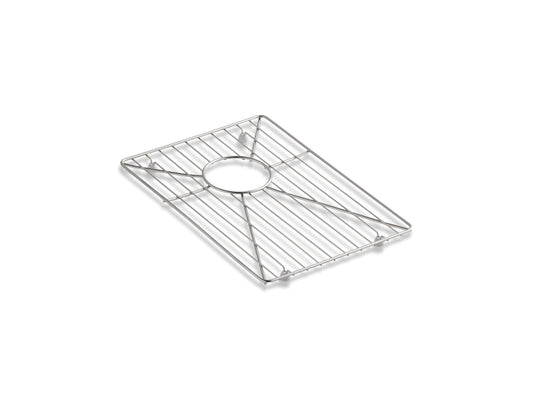 KOHLER K-6647-ST Vault Strive Stainless steel sink rack for right bowl, 15-15/16" x 11-1/16" - Stainless Steel