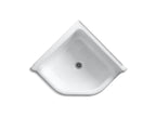 KOHLER K-6710-0 Whitby Floor-Mount Corner Service Sink - White