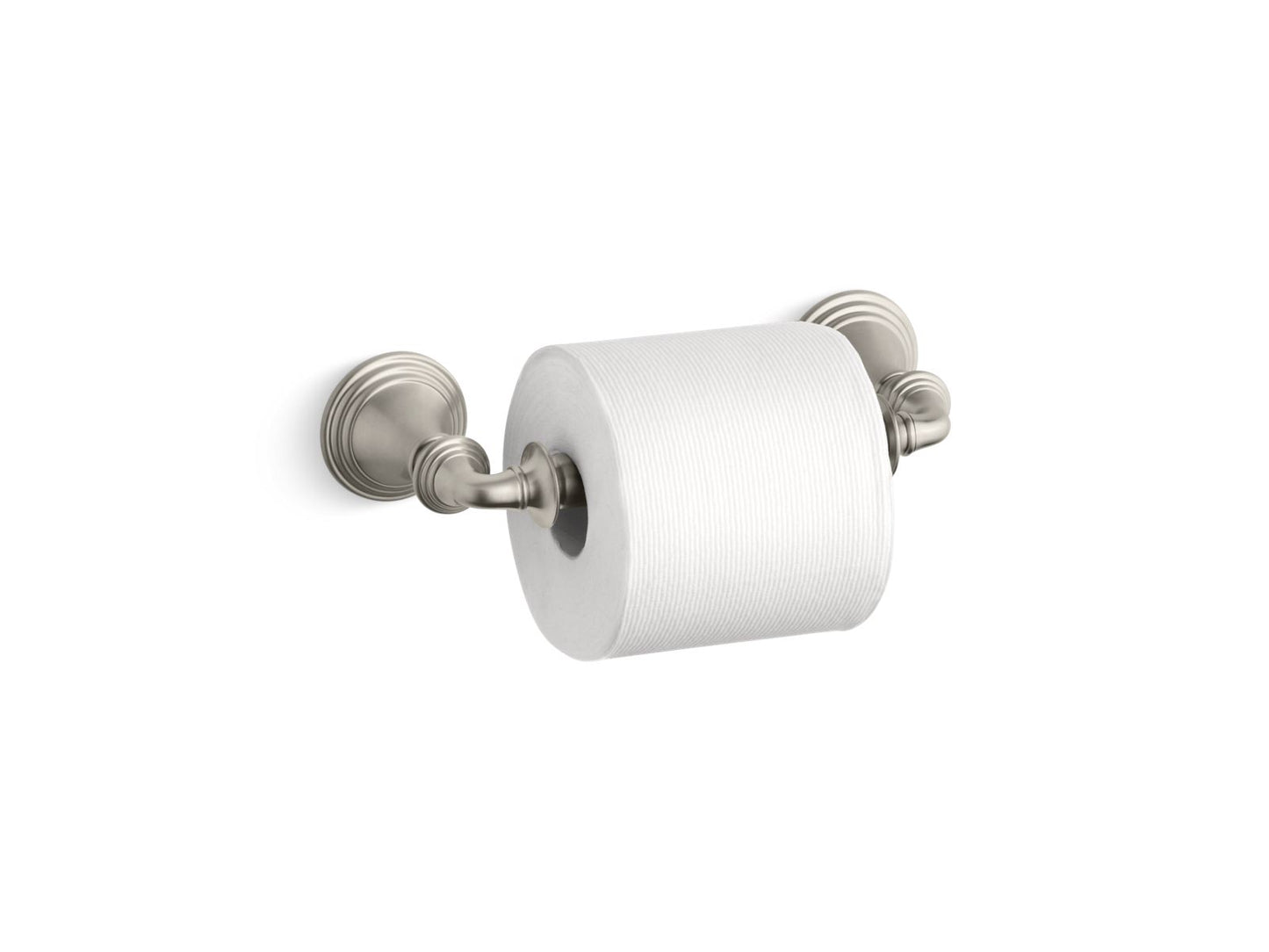 KOHLER K-10554-BN Devonshire Toilet Paper Holder In Vibrant Brushed Nickel