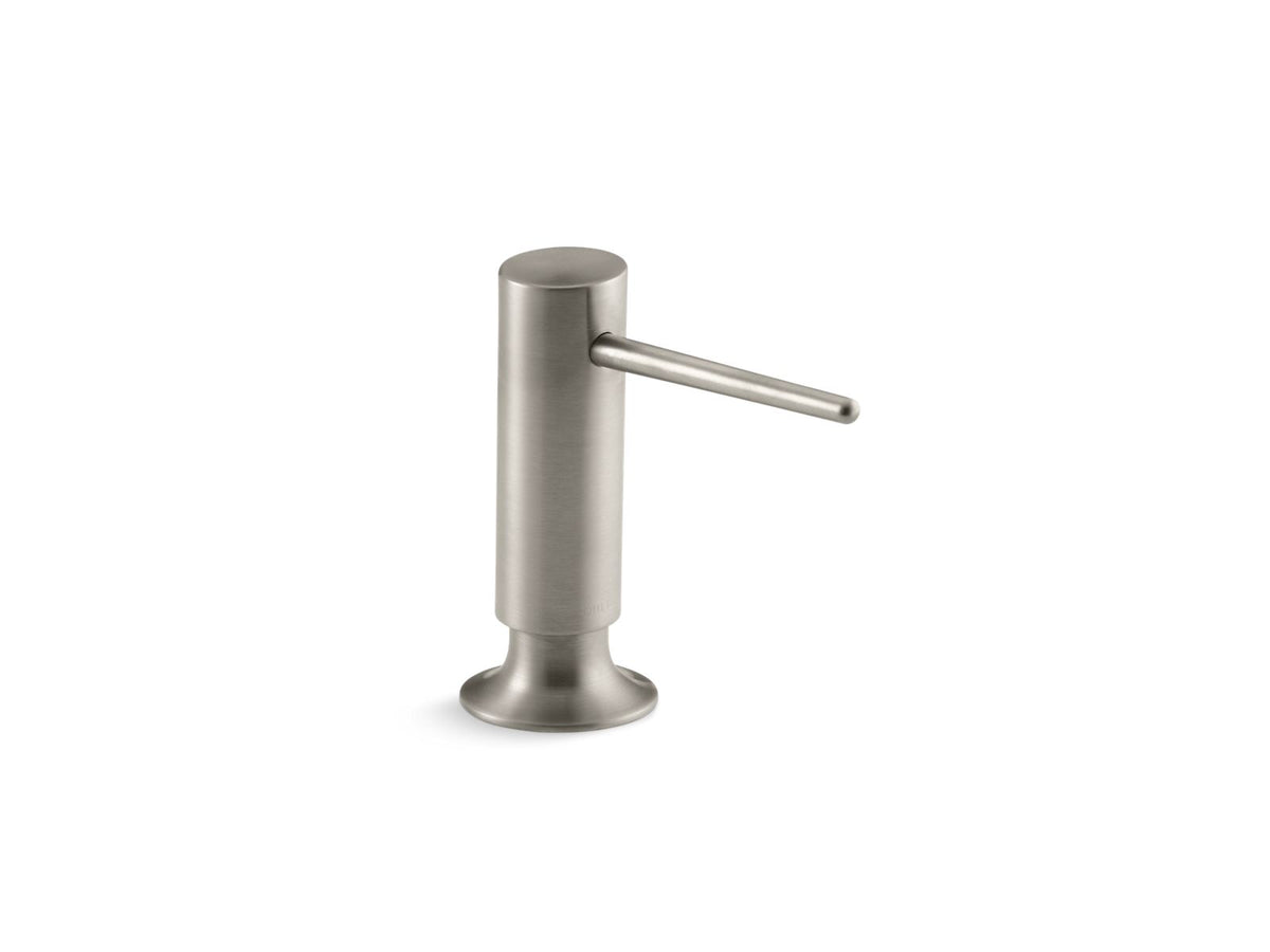 KOHLER K-1995-BN Contemporary Design Soap/Lotion Dispenser - Vibrant Brushed Nickel