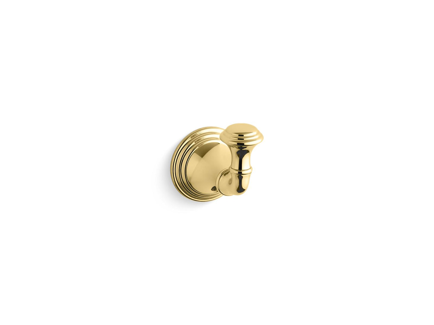 KOHLER K-10555-PB Devonshire Robe Hook In Vibrant Polished Brass