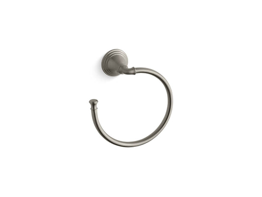 KOHLER K-10557-BN Devonshire Towel Ring In Vibrant Brushed Nickel