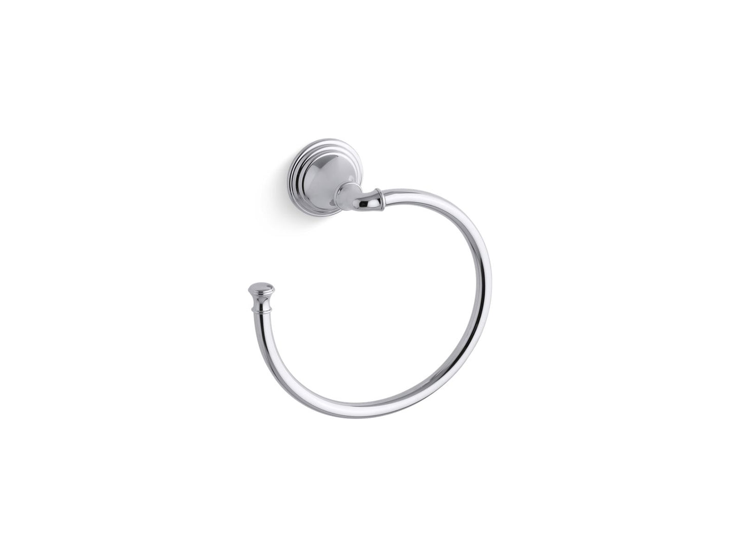 KOHLER K-10557-CP Devonshire Towel Ring In Polished Chrome