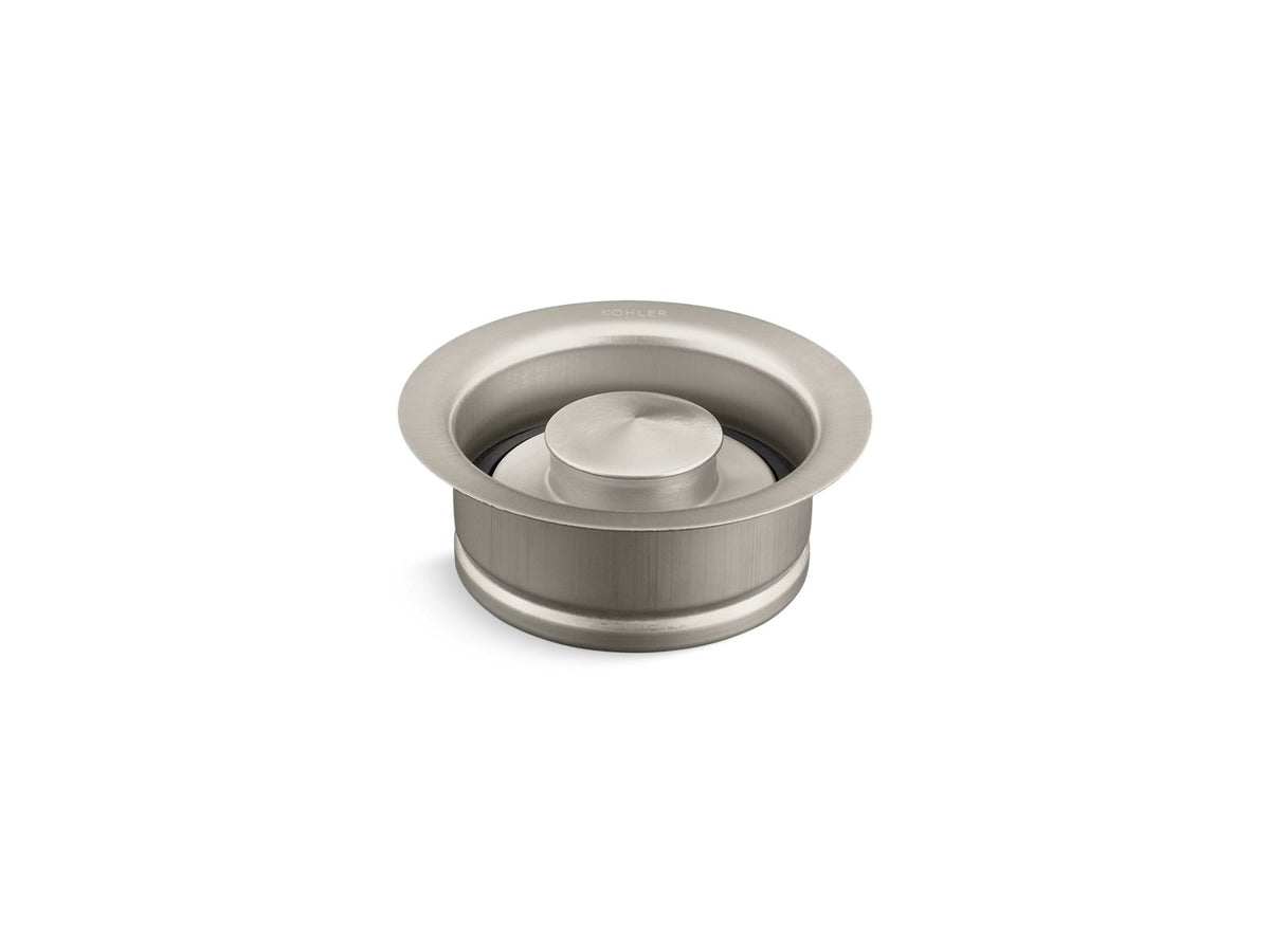 KOHLER K-11352-BN Disposal Flange With Stopper - Vibrant Brushed Nickel