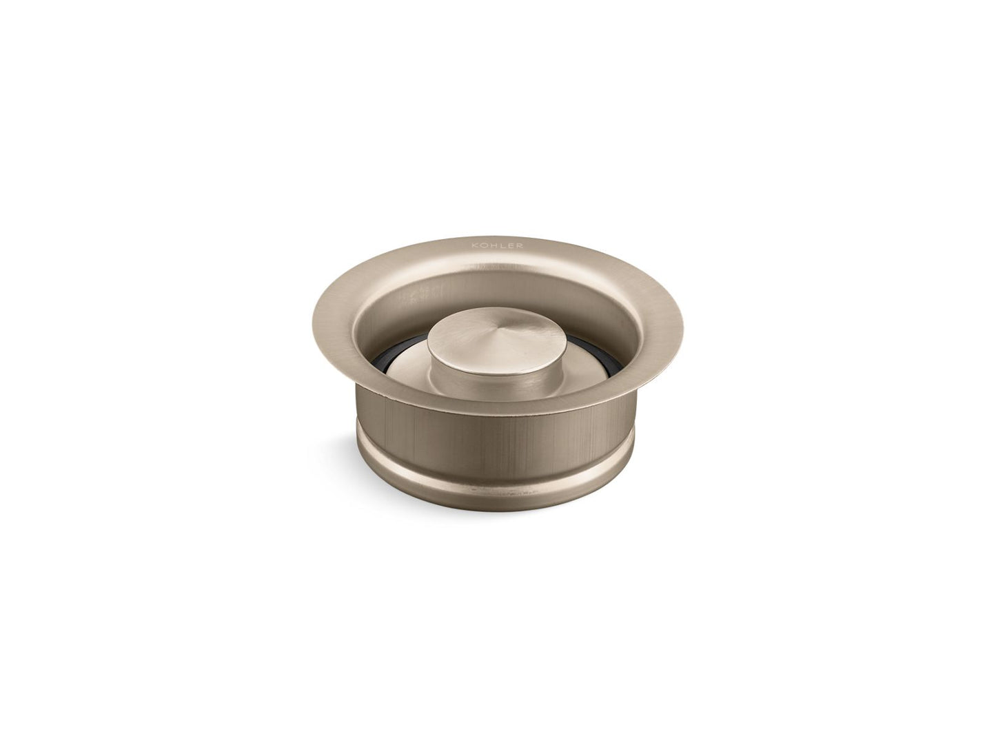 KOHLER K-11352-BV Disposal Flange With Stopper In Vibrant Brushed Bronze