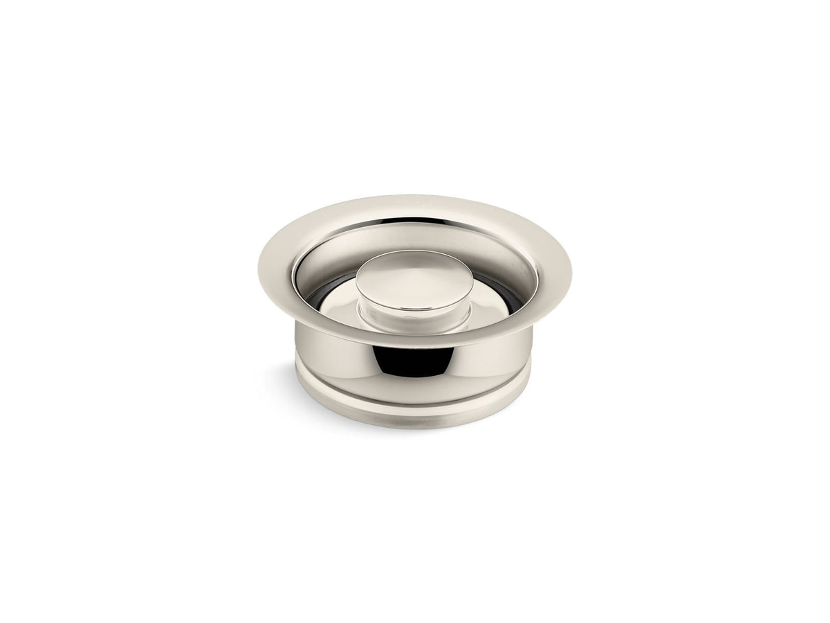 KOHLER K-11352-SN Disposal Flange With Stopper - Vibrant Polished Nickel