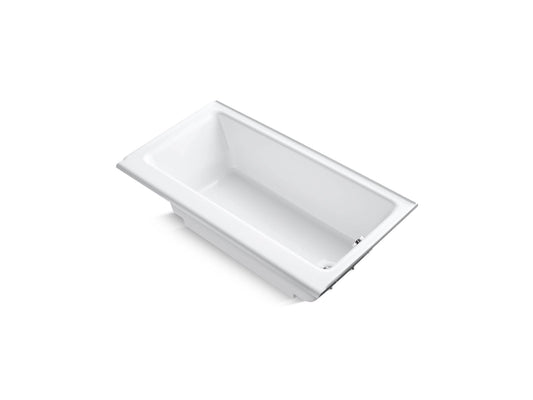 KOHLER K-878-S-0 Highbridge 60" X 32" Alcove Bath, Right Drain In White