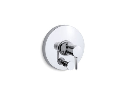 KOHLER K-T8979-4-CP Toobi Rite-Temp valve trim with push-button diverter - Polished Chrome