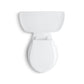 KOHLER K-3977-0 Wellworth Two-Piece Round-Front Toilet, 1.6 Gpf In White