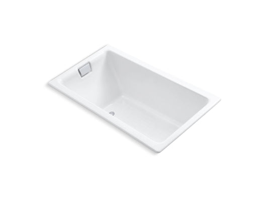 KOHLER K-855-0 Tea-For-Two 66" X 36" Drop-In/Undermount Bath In White