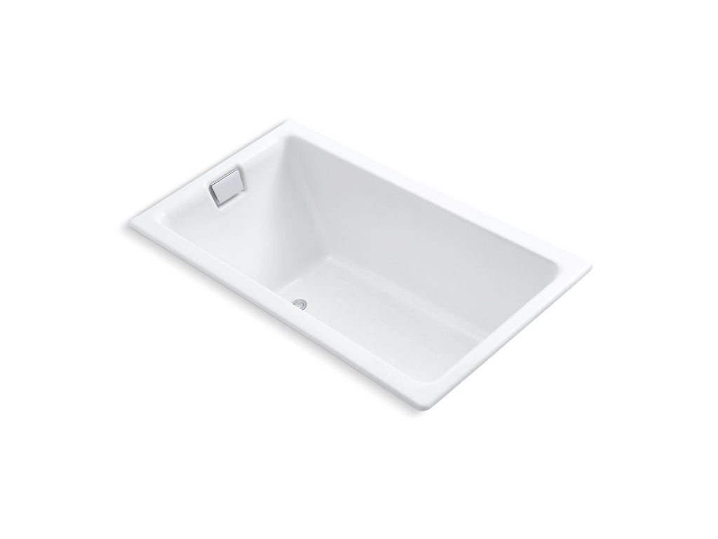 KOHLER K-855-7 Tea-For-Two 66" X 36" Drop-In/Undermount Bath - Black Black